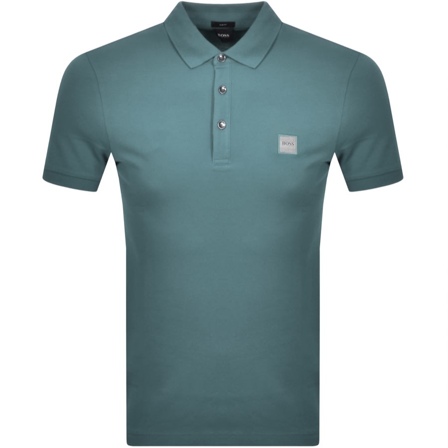 Alternative Image for ProductBOSS Passenger Polo T Shirt Green1